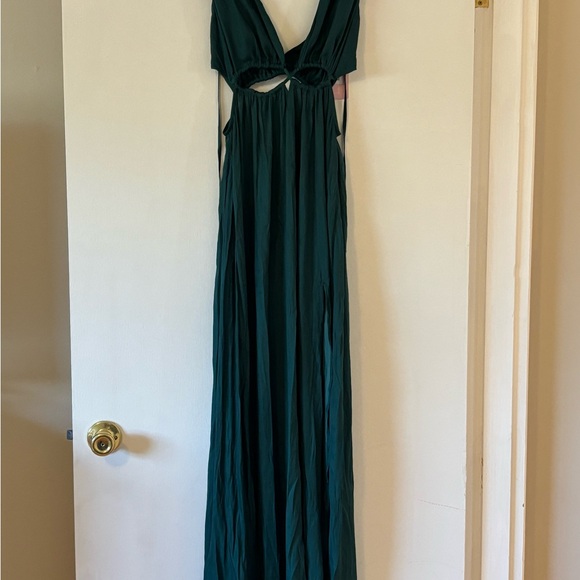 HELLO MOLLY Since I Met You Maxi Dress Green - XS - Picture 3 of 4
